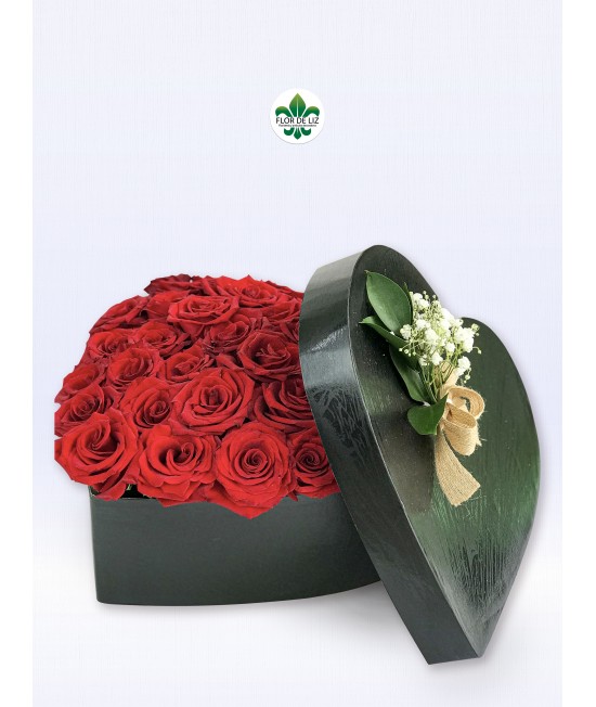 Caja decorada Romance